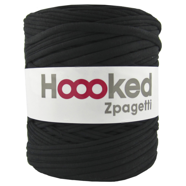 Hoooked Zpagetti - Fettuccia per Uncinetto - Nero